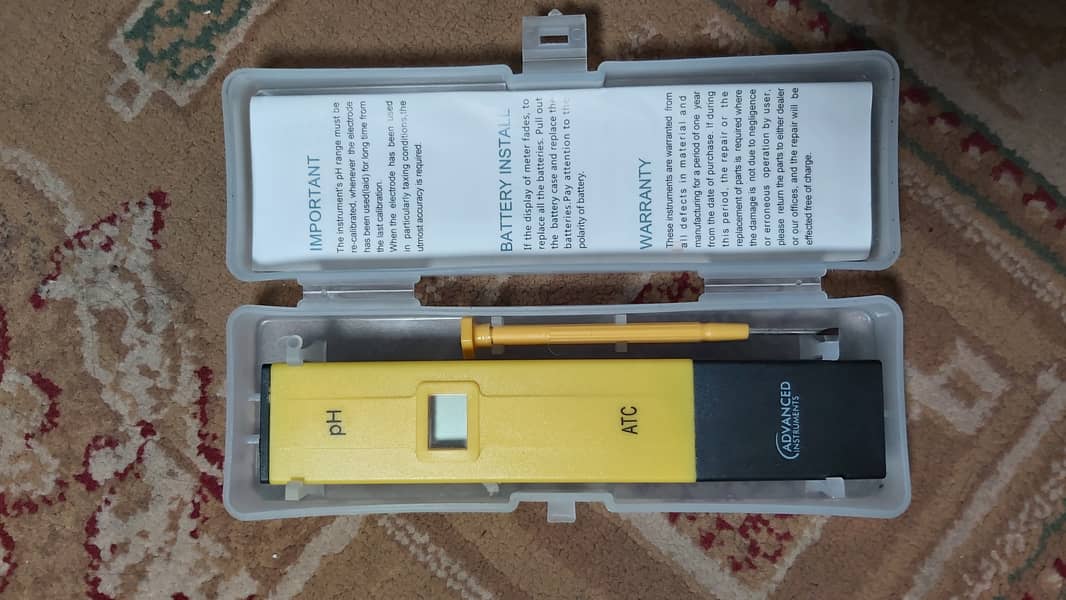 PH WATER QUALITY TESTER METER PORTABLE 1