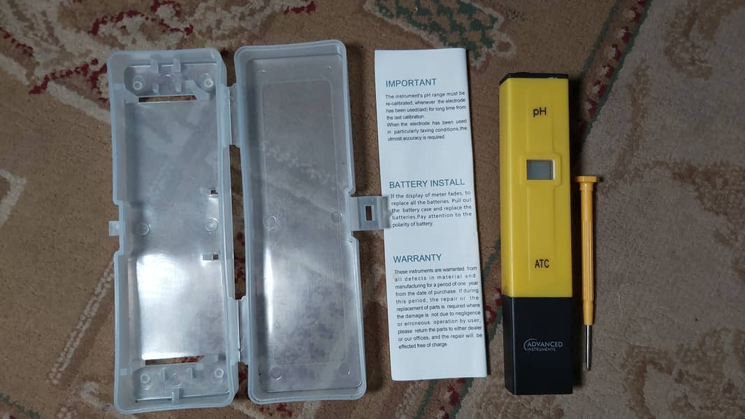PH WATER QUALITY TESTER METER PORTABLE 2