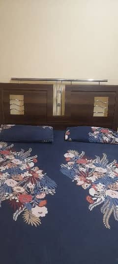 double bad with matress (durafoam) for sale