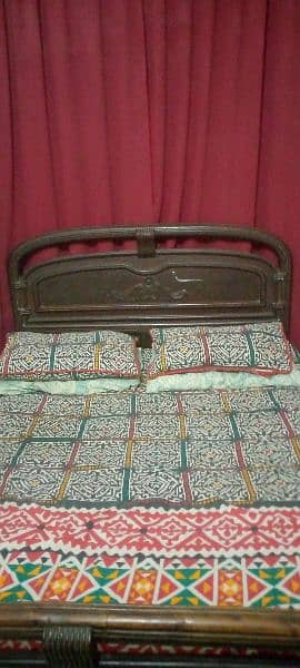 Pure wooden bed 2