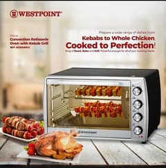 westpoint deluxe convection rotisserie oven with kabab grill wf- 6300