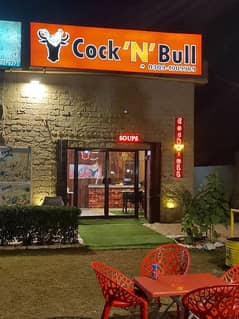 Cock N Bull Restaurant (Running Franchise for sale)
