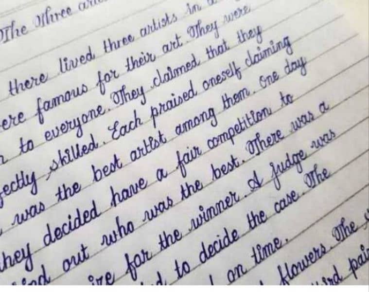 hand writing  assignments 1