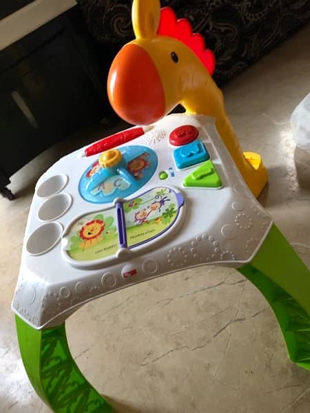 Baby Stand Walker and table with music 3
