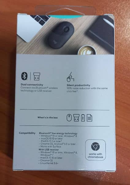 Logitech - M350 Pebble Bluetooth Wireless Mouse 1