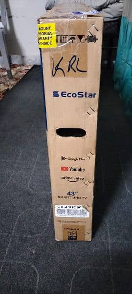 Pin Pack brand new Ecostar 4k android Tv Lcd 1