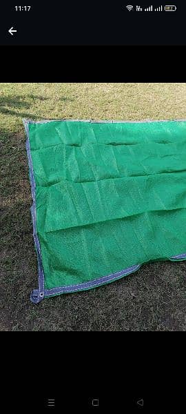 Foji Tarpal/Green net jali/Plastic Korean trpal/Labour tents 16