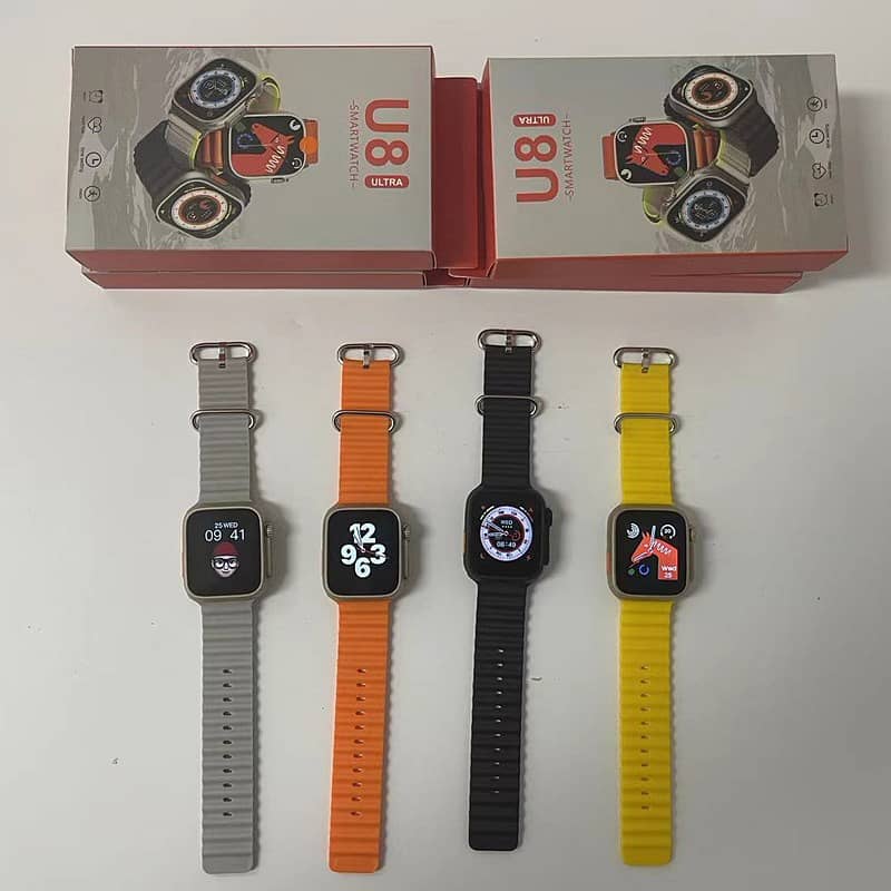 Smart watch D20 7in1 strap watch and smart watch with Airpods Availabl 19