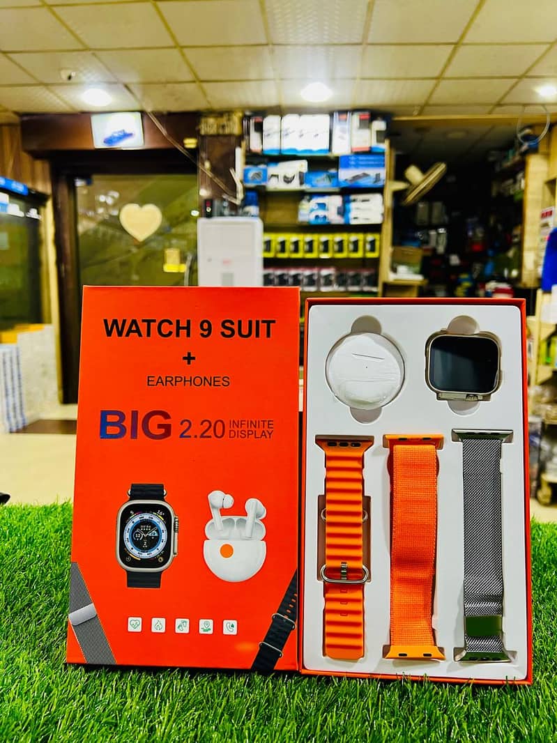 Smart watch D20 7in1 strap watch and smart watch with Airpods Availabl 10