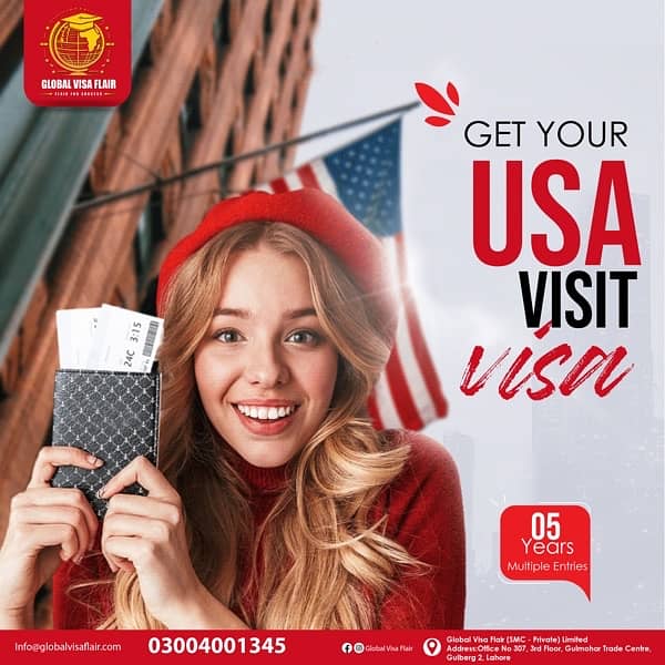 USA, UK & CANADA VISIT VISA 0