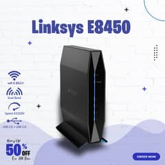 Linksys E8450 AX3200 | Dual-Band Gigabit | WiFi 6 Router | Branded Use