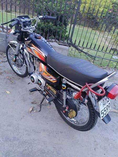Honda 125 model 2022 New Condition All Punjab number 2
