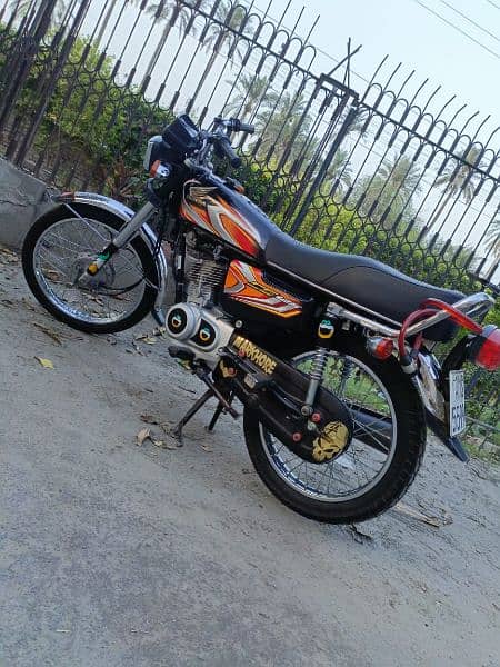 Honda 125 model 2022 New Condition All Punjab number 3