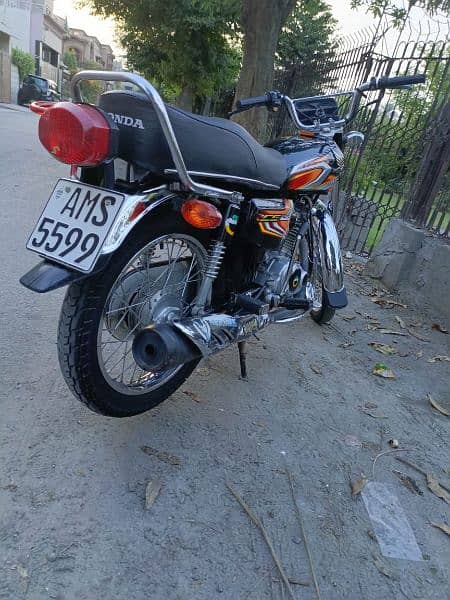 Honda 125 model 2022 New Condition All Punjab number 4