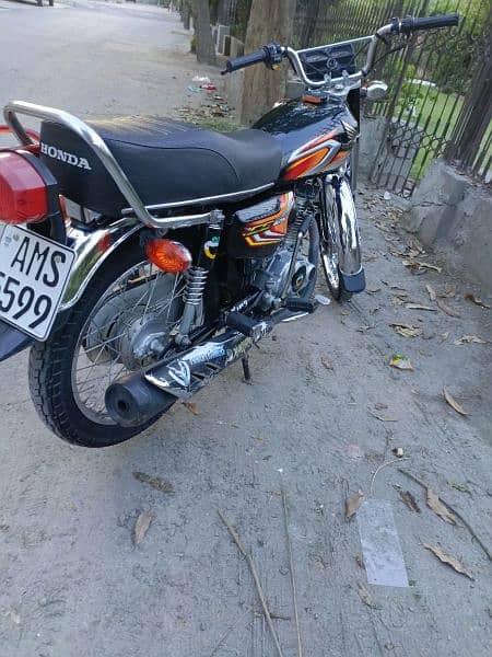 Honda 125 model 2022 New Condition All Punjab number 10