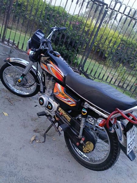 Honda 125 model 2022 New Condition All Punjab number 12