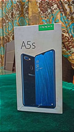 Oppo A5s   3/32 storage with box and back cover