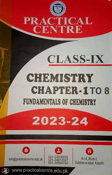Chemistry - Practical Centre notes 2023 -2024 4