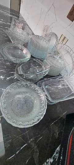 Glassware dinner set