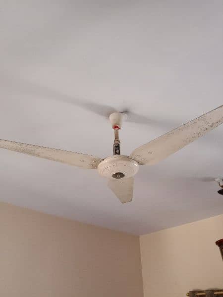 5 ceiling fans Pak fan , millat, paramount old is gold 100 pure copper 2