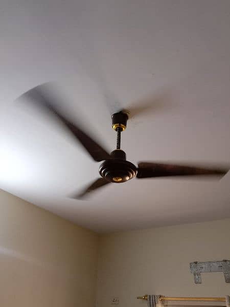 5 ceiling fans Pak fan , millat, paramount old is gold 100 pure copper 4
