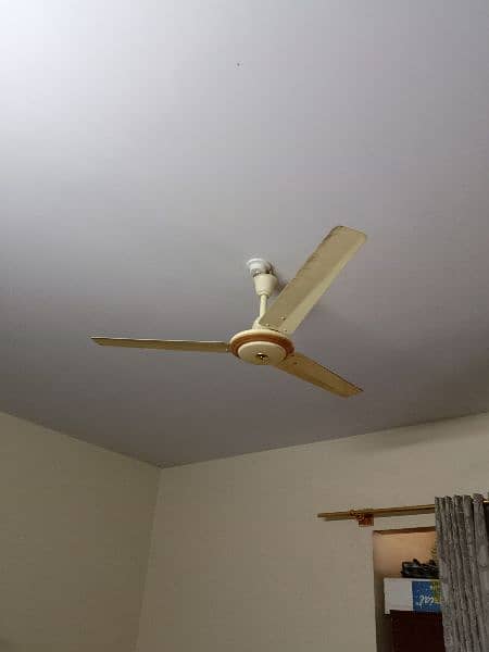 5 ceiling fans Pak fan , millat, paramount old is gold 100 pure copper 5
