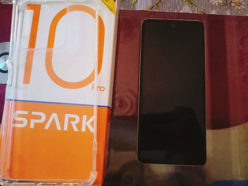 Tecno Spark 10 pro 8+8/256 PTA approved 7 months warranty Complete 3