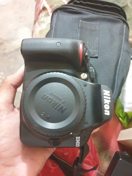 Nikon D3400 brand new camera with accessories 2