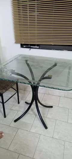 dining table for 4 persons.