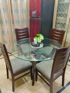 Dining Table/4 Seater Dinning Table/Small Dining Table/Home Furniture 0