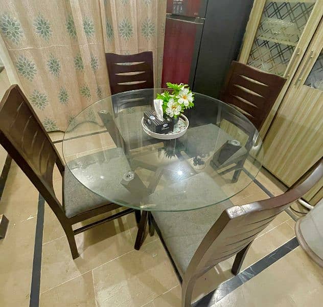 Dining Table/4 Seater Dinning Table/Small Dining Table/Home Furniture 1