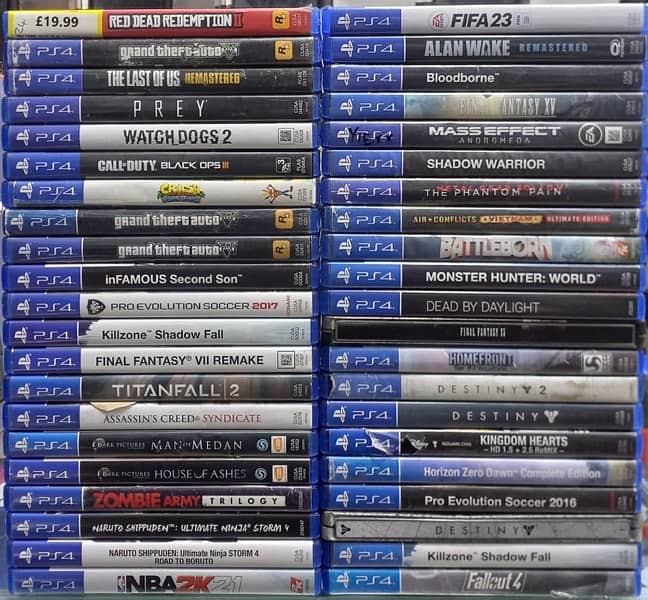 Ps4/Ps5 Used Games 1