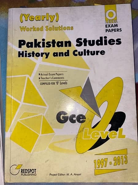 Pakistan Studies (2059) Paper 2, History, O levels. 1