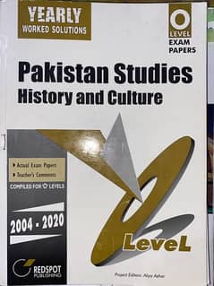 Pakistan Studies, History (2059) O levels.
