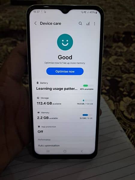 Samsung Galaxy A23 6/128 Official PTA (Hairline Crack) 100% ok 2