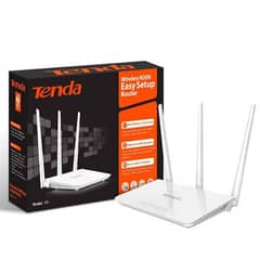 TENDA F3 BRAND NEW ROUTER AND ANDROID TV BOX