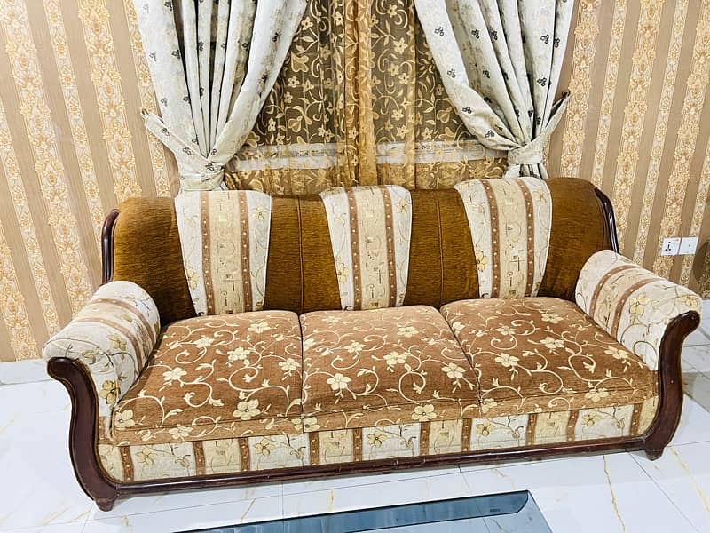 sofa set with table 7 seater 7