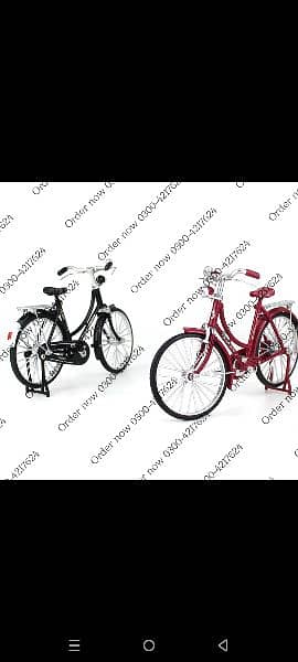 Alloy Model Bicycle Stuffed Toy Diecast Metal Collection Gifts 4