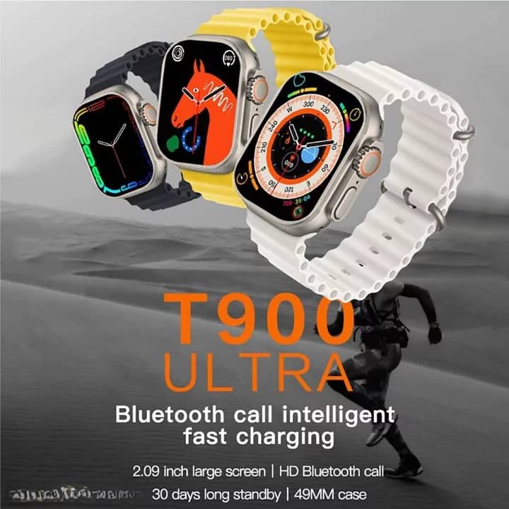 T900 Ultra Smart Watch Infinite Display Series 8 Free Delivery 2