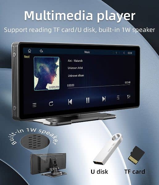 10.26” Screen Car Radio Multimedia WIFI Video Player Wireless Carpla 6