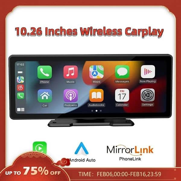 10.26” Screen Car Radio Multimedia WIFI Video Player Wireless Carpla 11