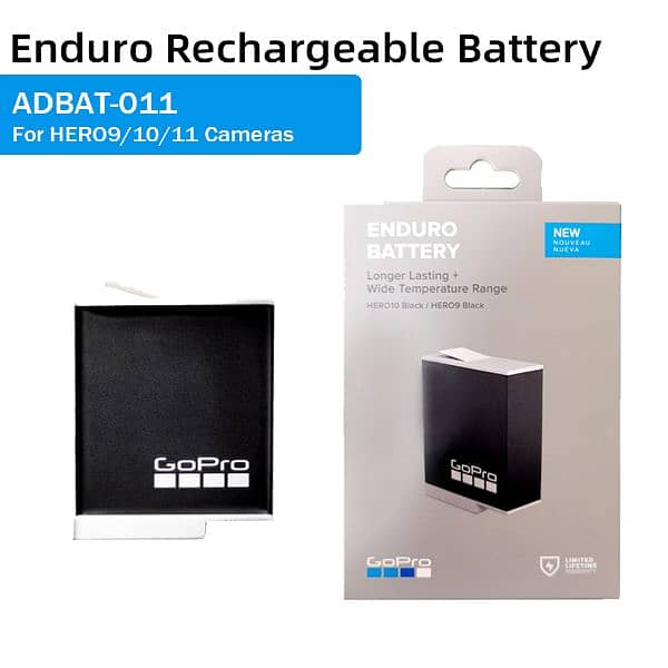 Gopro 9,10,11,12 Battery Available 0