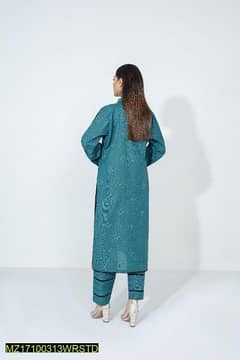 •  Fabric: Khaddar
•  Shirt Front: Embroidered 0