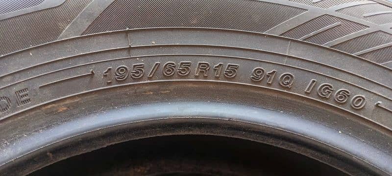 4 Yokohama Tyre 195/65/R15 1
