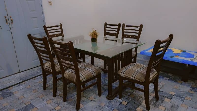Pure Wooden Dining Table 4