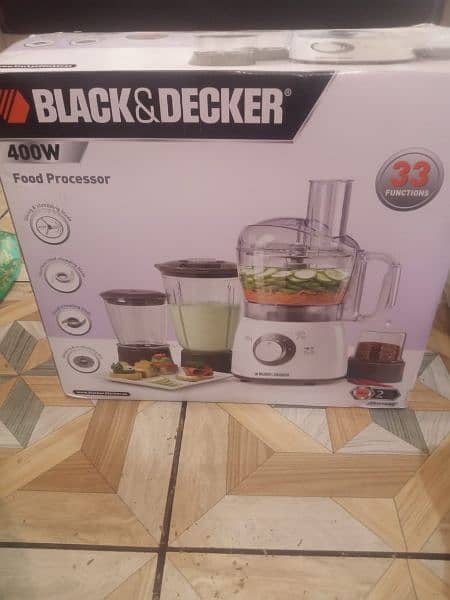Black & Decker 5-In-1 Kitchen Robot Deluxe 33 Functions 3