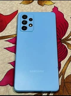 samsung a52 with full box 8 128 0