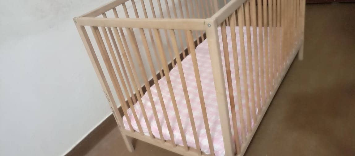 Orignal Imported Baby Cot From IKEA ( Dubai ) 8