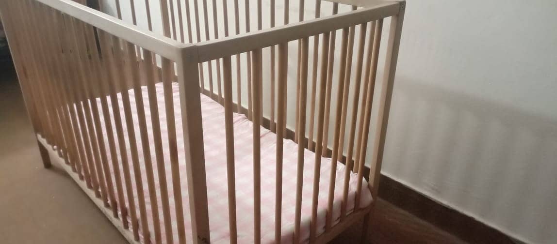Orignal Imported Baby Cot From IKEA ( Dubai ) 9