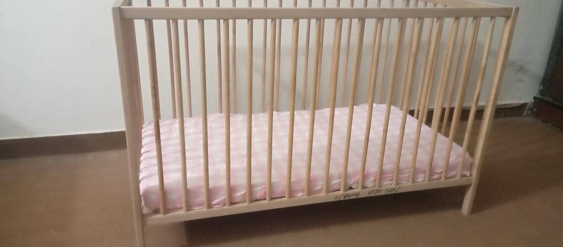 Orignal Imported Baby Cot From IKEA ( Dubai ) 10